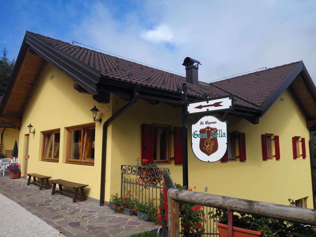 Hotel Garni Sella Cipriani Borgo Valsugana Exteriér fotografie